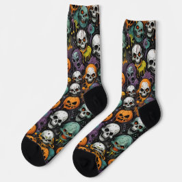 Graffiti Skulls Socken
