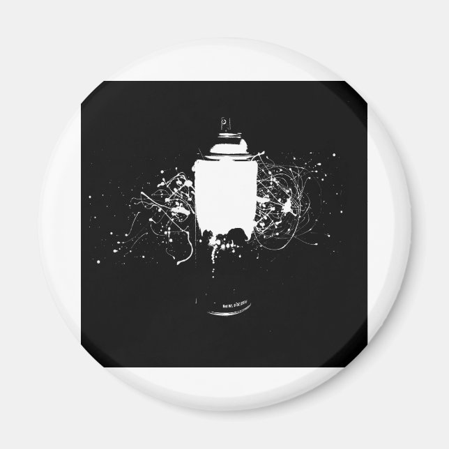 Graffiti Spray Can Magnet (Vorne)