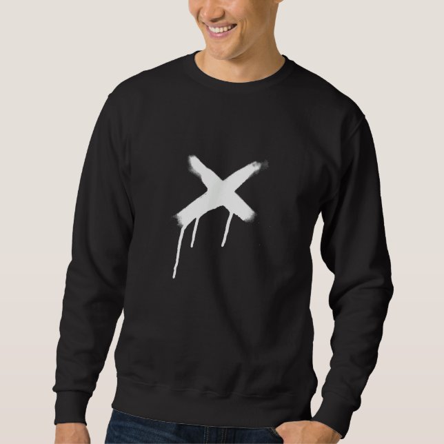 Graffiti Spray Graffiti   x Motif Hoodie Man (Vorderseite)