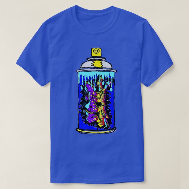 Graffiti Spray kann Spray-Farbe durch LowEndGraphi T-Shirt (Design vorne)