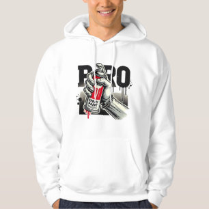 Graffiti Spray Paint Street Art Urban Design Hoodie