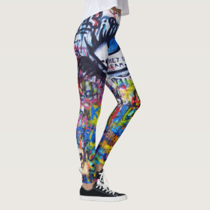 Graffiti steet Kunst Leggings
