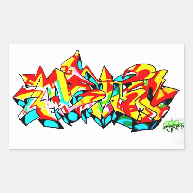 GRAFFITI STICKER VON NYC NJ LEGEND METRO ONE FBA!! (Vorderseite)
