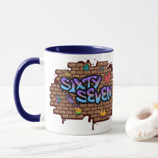 Graffiti-Stil 67 Tasse