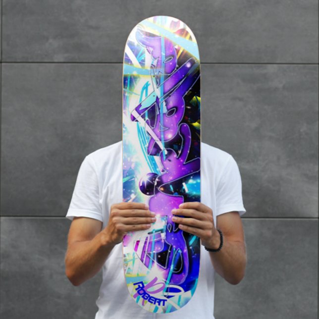 Graffiti-Straße mit Namen Skateboard (Von Creator hochgeladen)