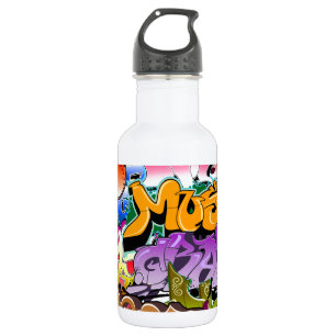 Graffiti-Straßen-Kunst Edelstahlflasche