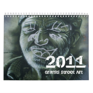 Graffiti-Straßen-Kunst-Kalender 2011 Kalender