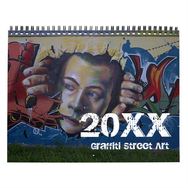 Graffiti-Straßen-Kunst-Kalender 20xx Kalender (Titelbild)