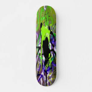 Graffiti-Straßen-Skateboard Skateboard