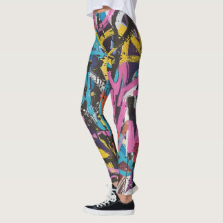Graffiti-Straßenkleidung Leggings
