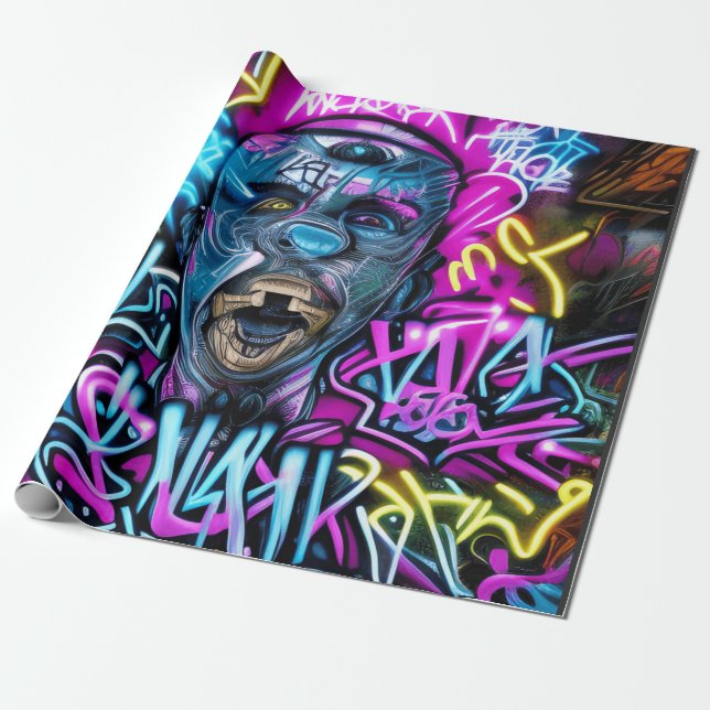 Graffiti Street Art: Action & Resist nehmen Geschenkpapier (Ungerollt)