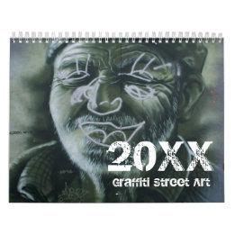 Graffiti Street Art Calendar 20xx Kalender