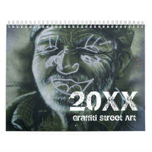 Graffiti Street Art Calendar 20xx Kalender
