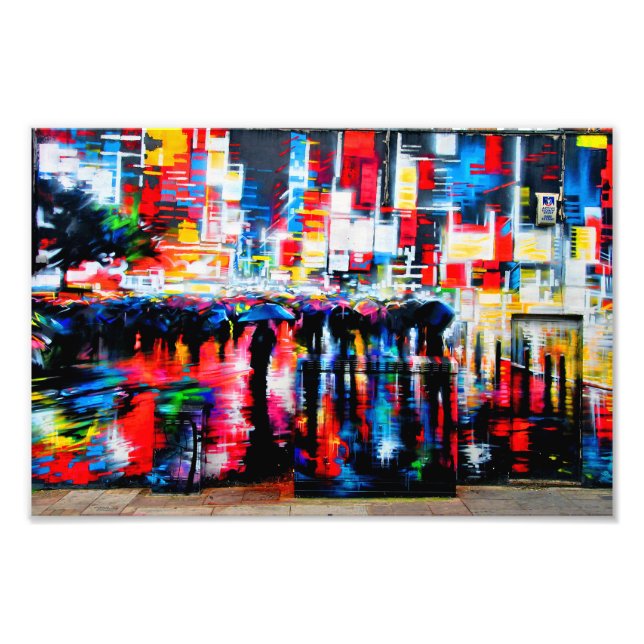 Graffiti Street Art Camden Town London Fotodruck (Vorne)