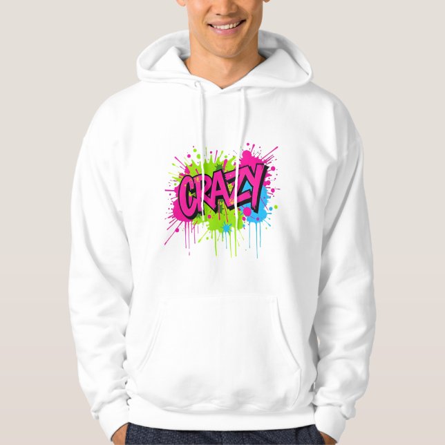 Graffiti Street Art Hoodie (Vorderseite)