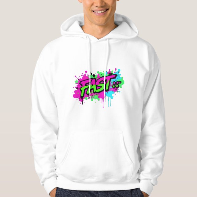 Graffiti Street Art Hoodie (Vorderseite)