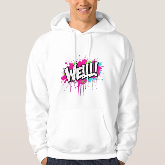Graffiti Street Art Hoodie (Vorderseite)