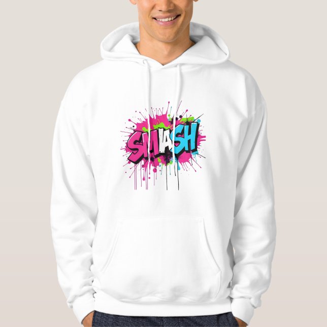Graffiti Street Art Hoodie (Vorderseite)