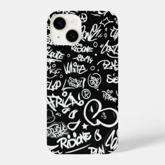Graffiti Street Art iPhone 14 Slim Fit Case, Gloss Hülle