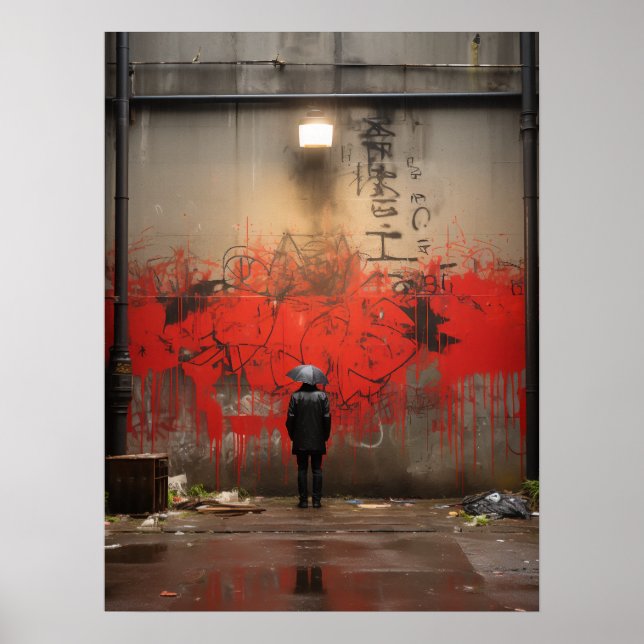 Graffiti Street Art Poster (Vorne)