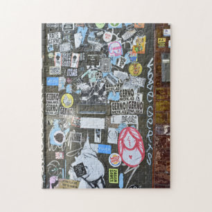 Graffiti Street Art Shoreditch Hackney London UK Puzzle