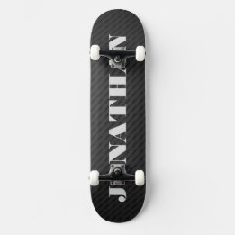 Graffiti Street schwarz mit Name Skateboard