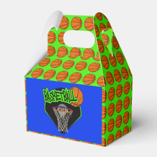 Graffiti Style Basketball und Hoop Geschenkschachtel
