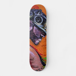 Graffiti Style Skateboarder Typ Skateboard