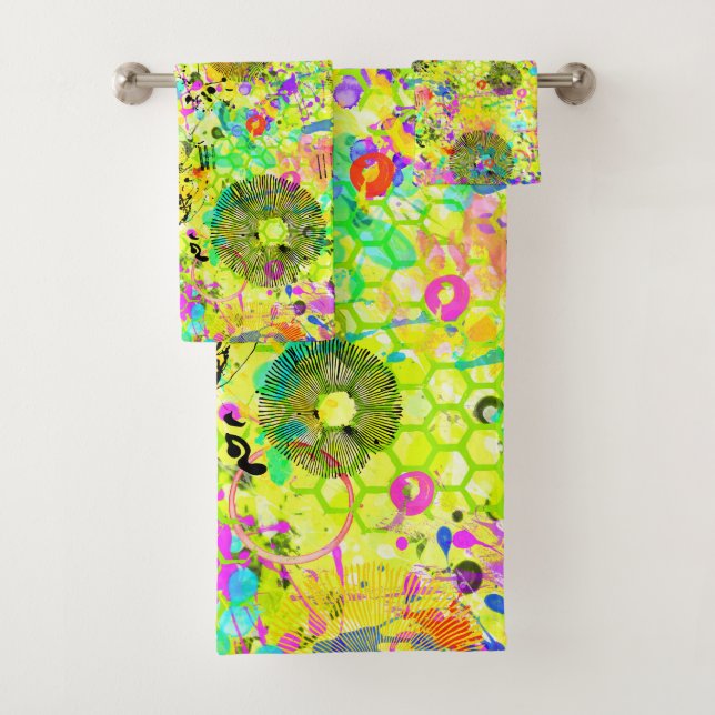 Graffiti Summer Badhandtuch Set (Insitu)