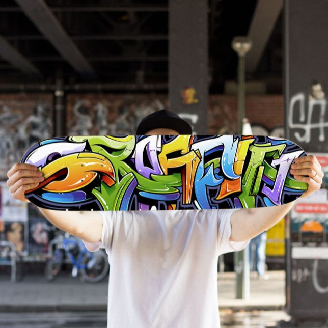 Graffiti Tag Skateboard | Graffiti Skateboard Deck (Von Creator hochgeladen)