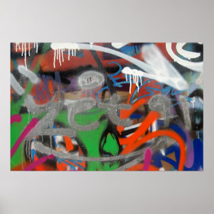 Graffiti-Tagposter Poster