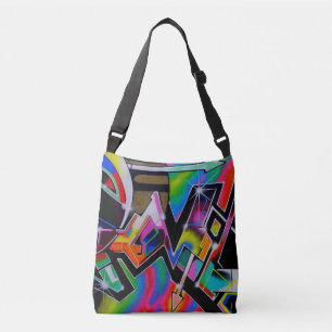 Graffiti-Tasche! Tragetaschen Mit Langen Trägern