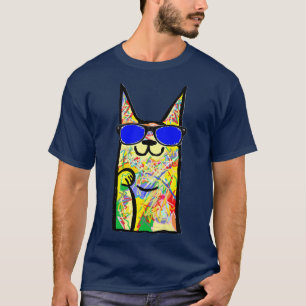 Graffiti-Tattoo-U-Bahn-KATZE T-Shirt