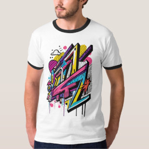 Graffiti Threads: Urban Style Statements T-Shirt