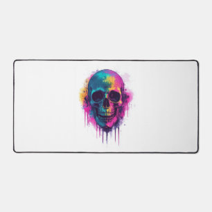 Graffiti-Totenkopf-Rebell Schreibtischunterlage