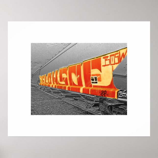 Graffiti Train Poster (Vorne)