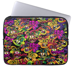 Graffiti Trifold Laptopschutzhülle