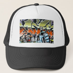 Graffiti Truckerkappe