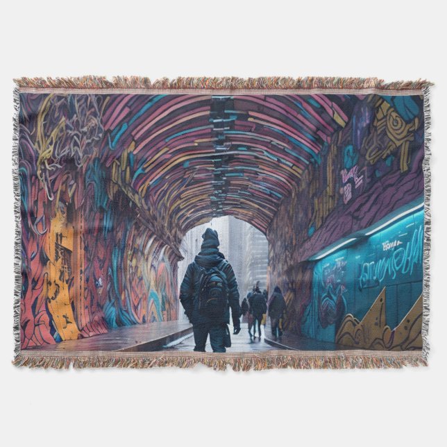 Graffiti-Tunnel Decke (Vorderseite)