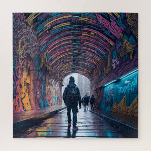 Graffiti-Tunnel Puzzle