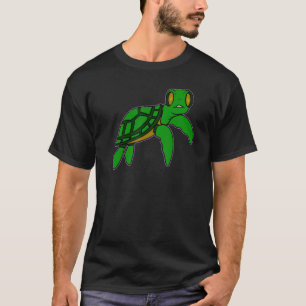 Graffiti Turtle Tortoise Niedlich Graffiti Turtle T-Shirt