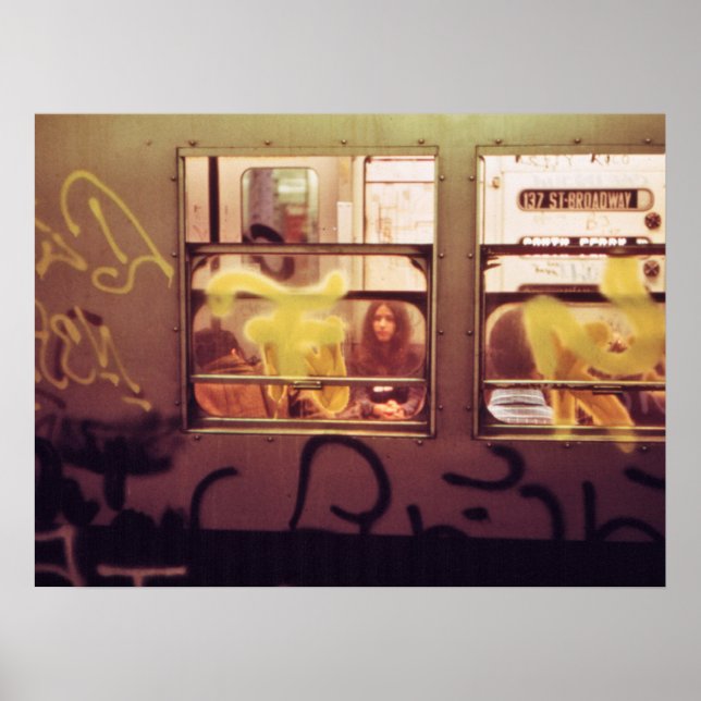 Graffiti-U-Bahn-Auto, 1972 Poster (Vorne)