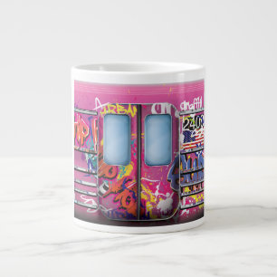Graffiti-U-Bahn Jumbo-Tasse