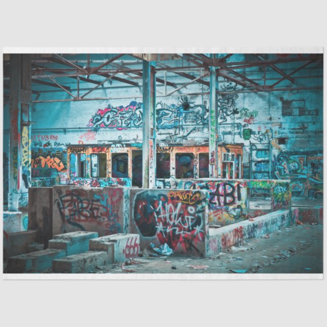 Graffiti Urban 25 Dekoupage Tissue Seidenpapier (Vorderseite)