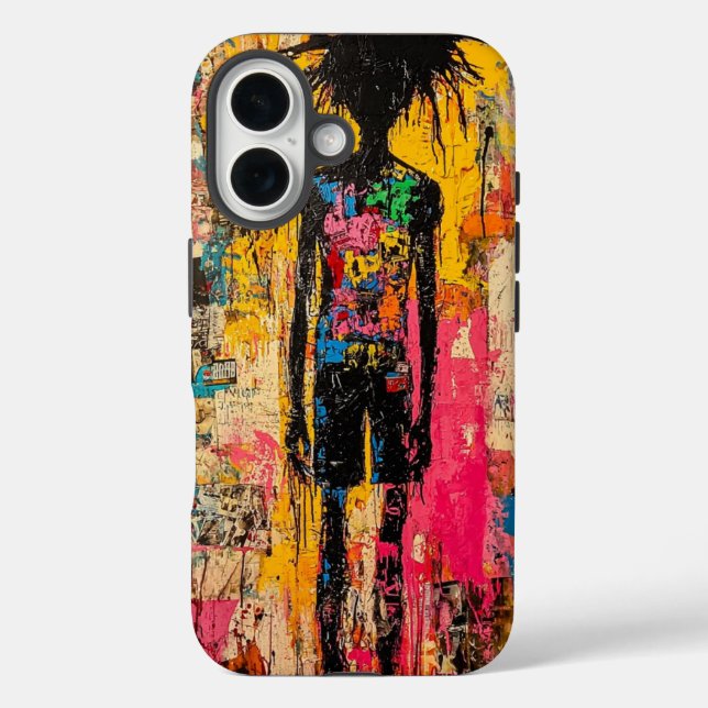 Graffiti Urban Street Art Phone Case (Rückseite)