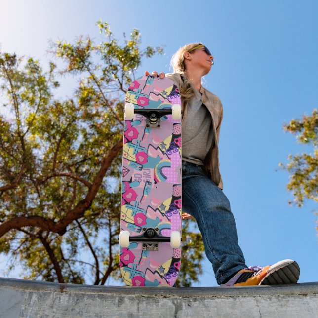 Graffiti Urban Streetwear Pattern  Skateboard (Außenbereich 1)