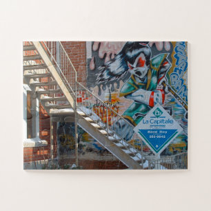 Graffiti von Montreal. Puzzle