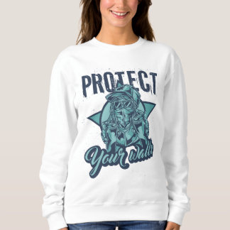 Graffiti Wall Art T-Shirt | Urban Street Art Spray Sweatshirt