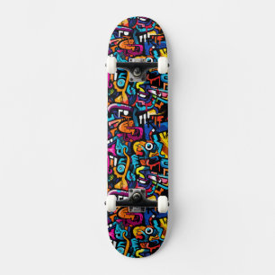 Graffiti Wall Skateboard