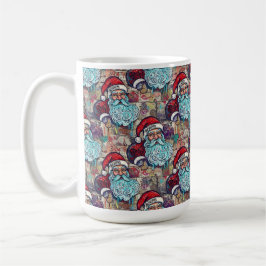 Graffiti-Weihnachtsmann Kaffeetasse